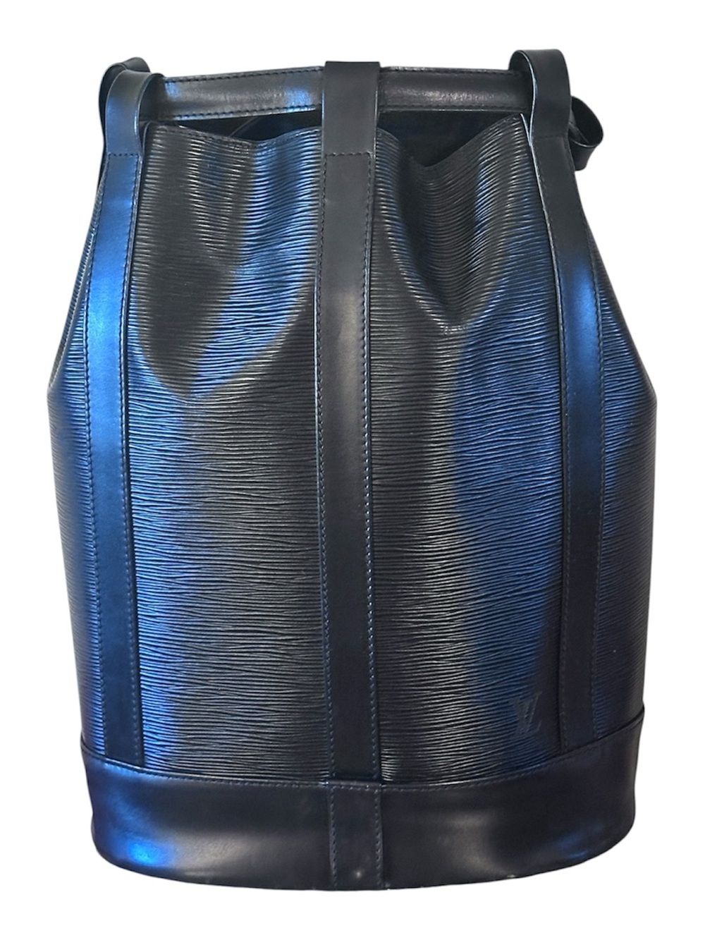 Vintage Louis Vuitton Randonnée Epi leather bucket bag.